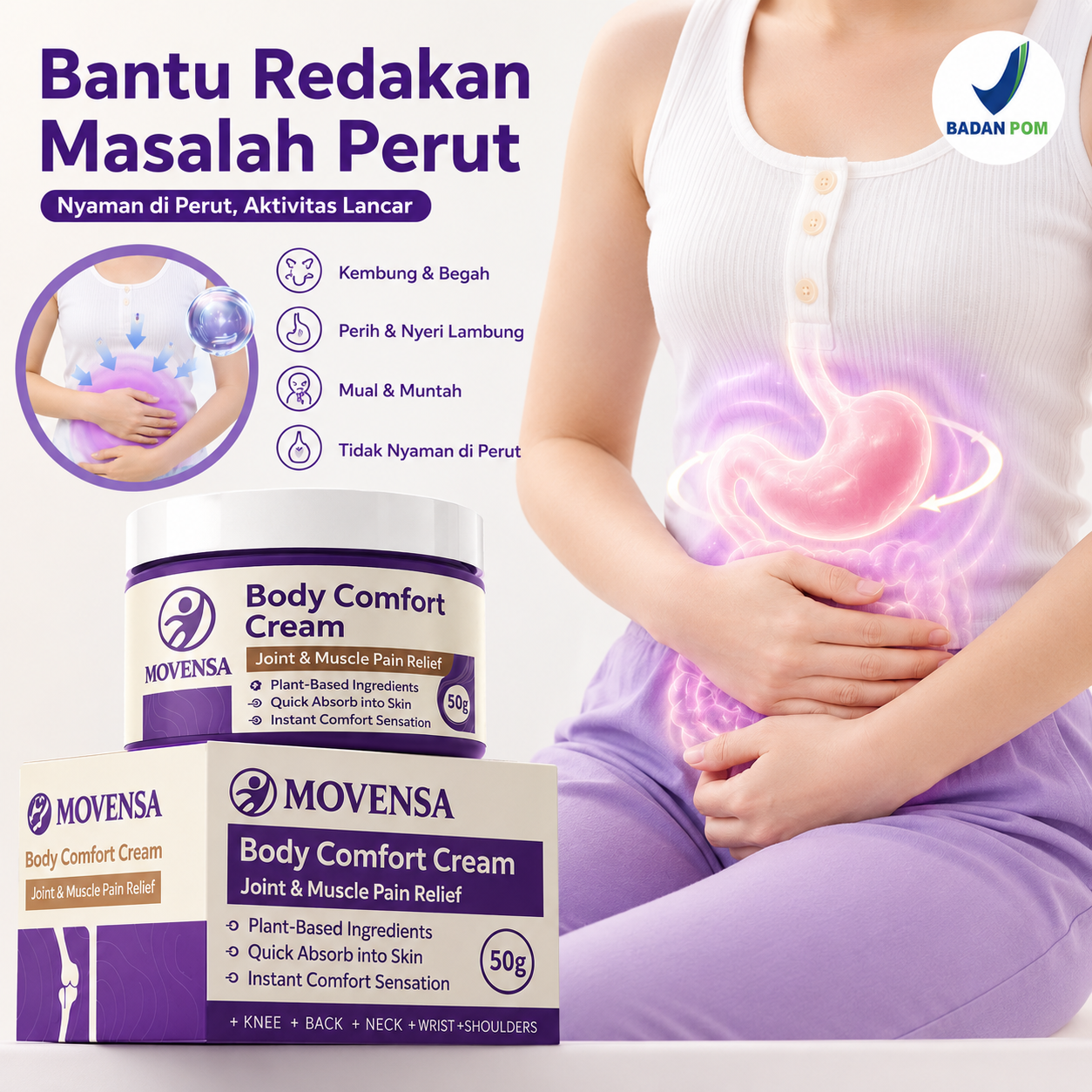 Movensa Body Comfort Cream