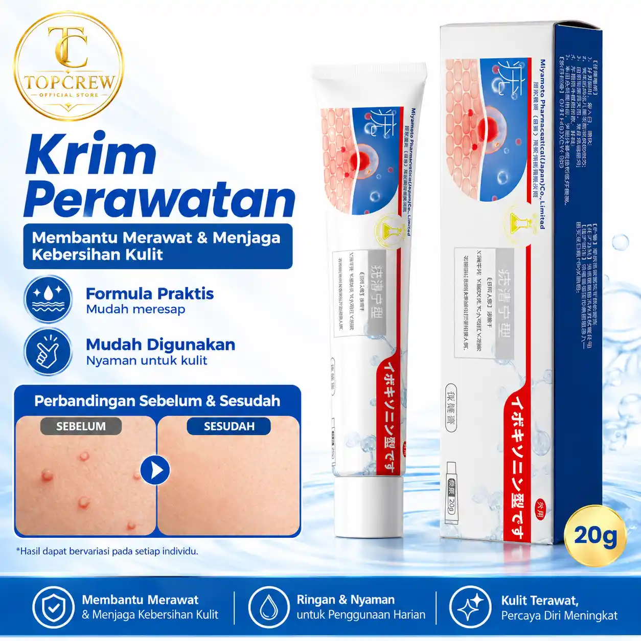 Cream Penghilang Kutil Foto 1